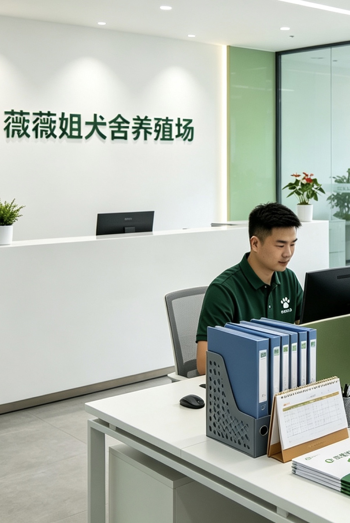 薇薇姐宠物犬繁殖场接待与办公环境实拍